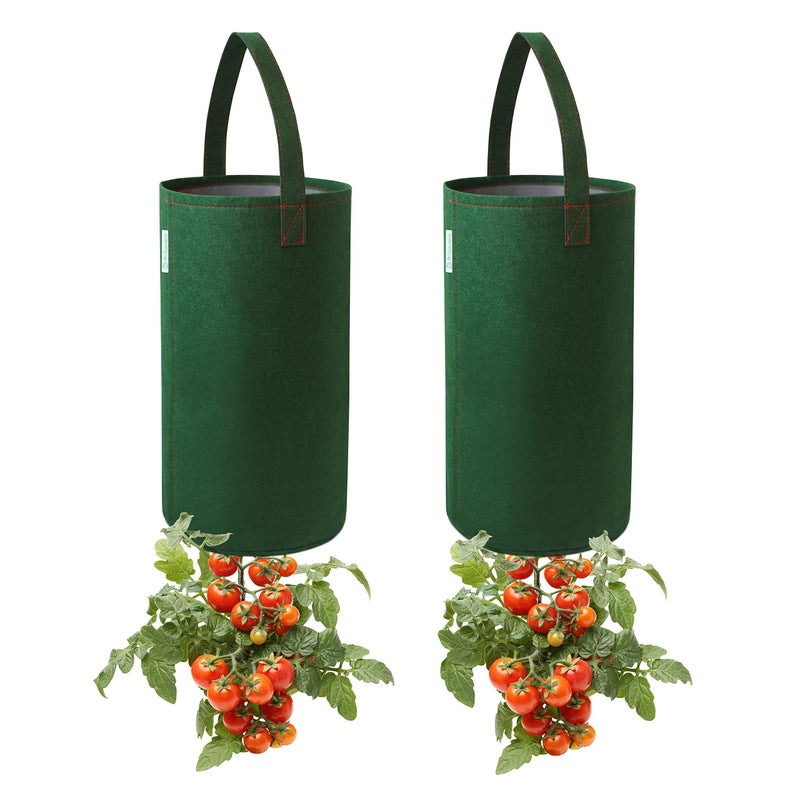 Pri Gardens Upside Down Tomato Planter, 2- Pack(Requires Plants,Soil and Fertilizer, not Included) - Image 1